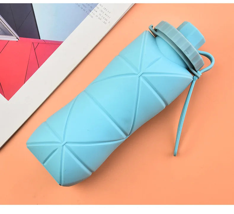 Silicone Folding Travel Water Bottle