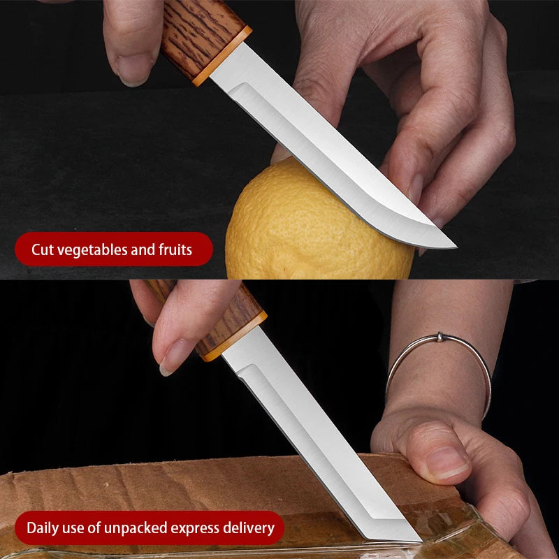 Professional SS Portable Double Knife