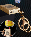Mini Metal Inflatable Keychain Lighter