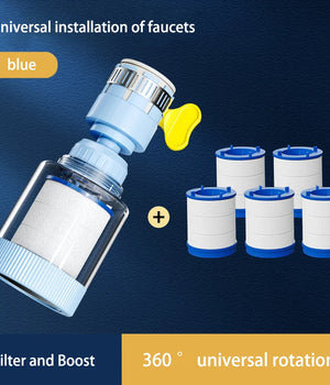 Rotatable Extender Tap Water Purifier