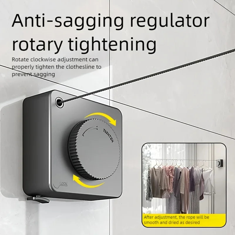 Indoor & Outdoor Auto Retractable Wire Clothesline