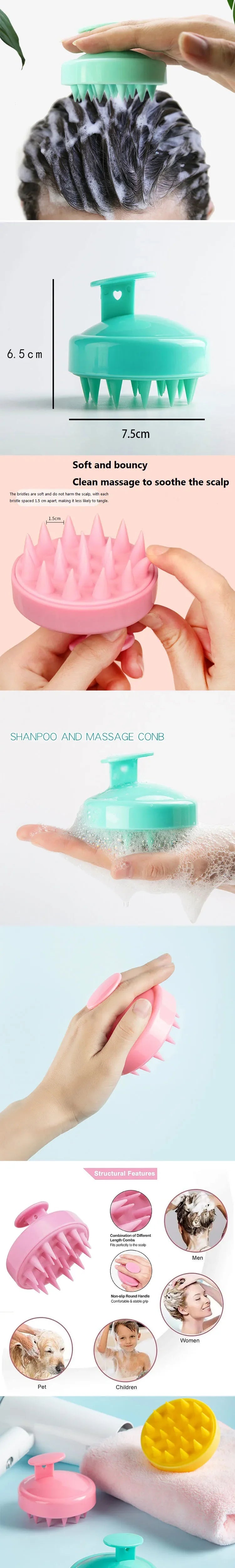 Soft Hair Massager Shampoo Brush