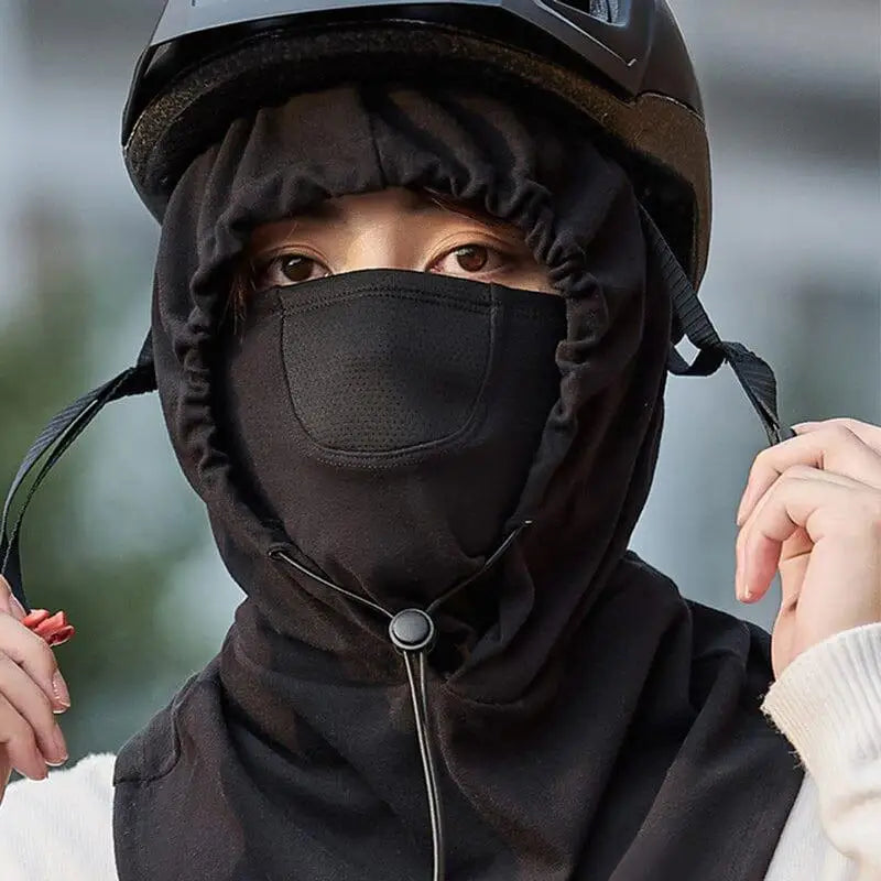 Winter Hooded Mask With Neck Warmer