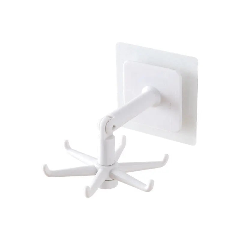 360° Rotatable Multi-Purpose Adhesive Hook (2 Pcs)