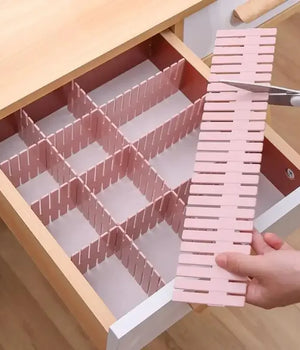 Adjustable Drawer Space Divider (6 Pcs)