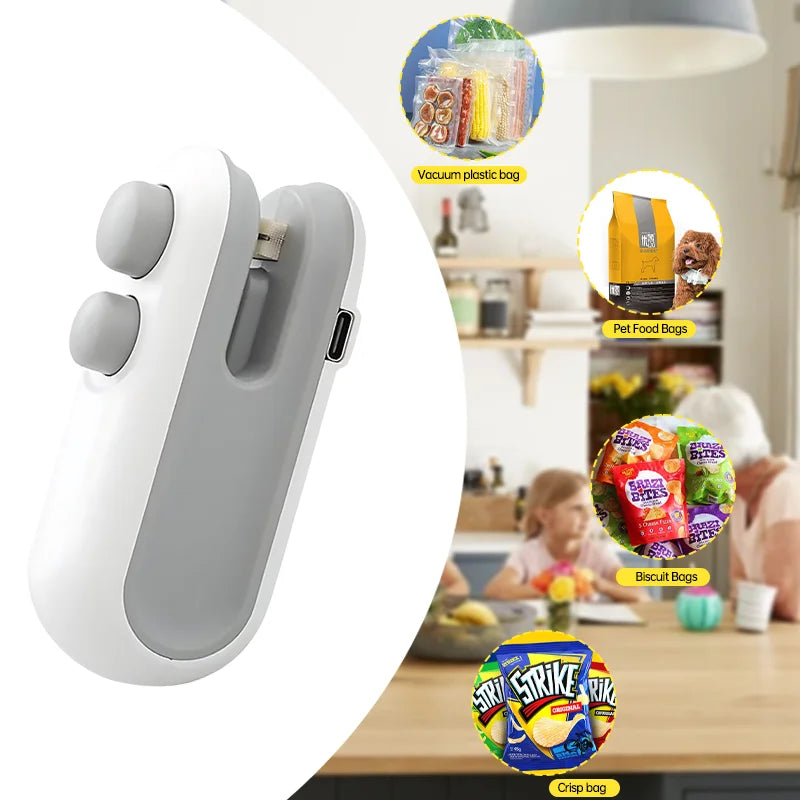 Mini USB Rechargable Sealing Machine