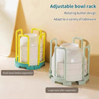 Home Kitchen Adjustable Dish Bowl Holder