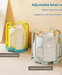 Home Kitchen Adjustable Dish Bowl Holder