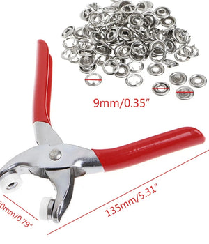 Hand Pressed Metal Buckle Installation Tool