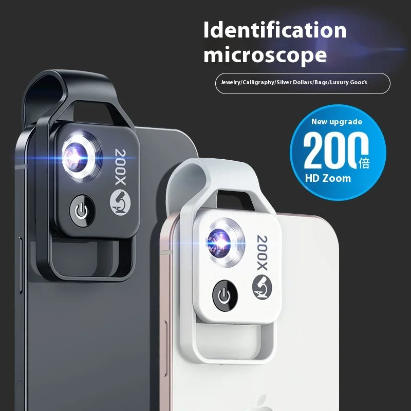 200X Microscope Universal Lens For Phone Camera