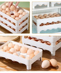 Double Tray Egg Storage Holder
