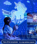 Creative Rechargeable Rotating Night Light Projector