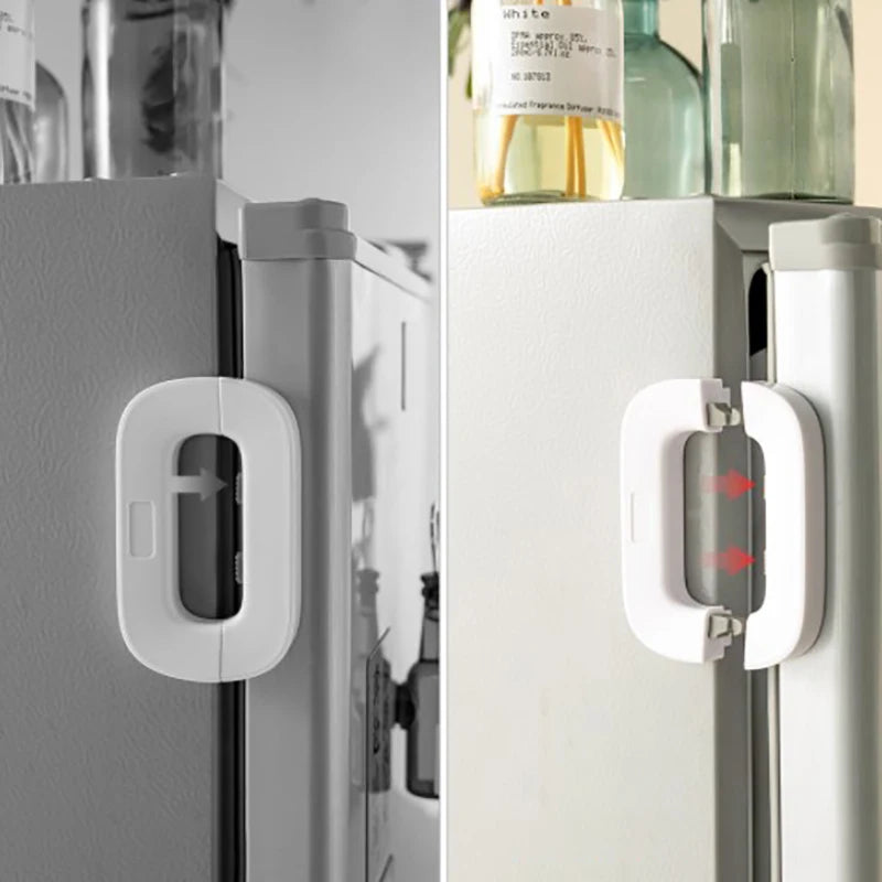 Multi-Usuable Refrigerator Door Lock