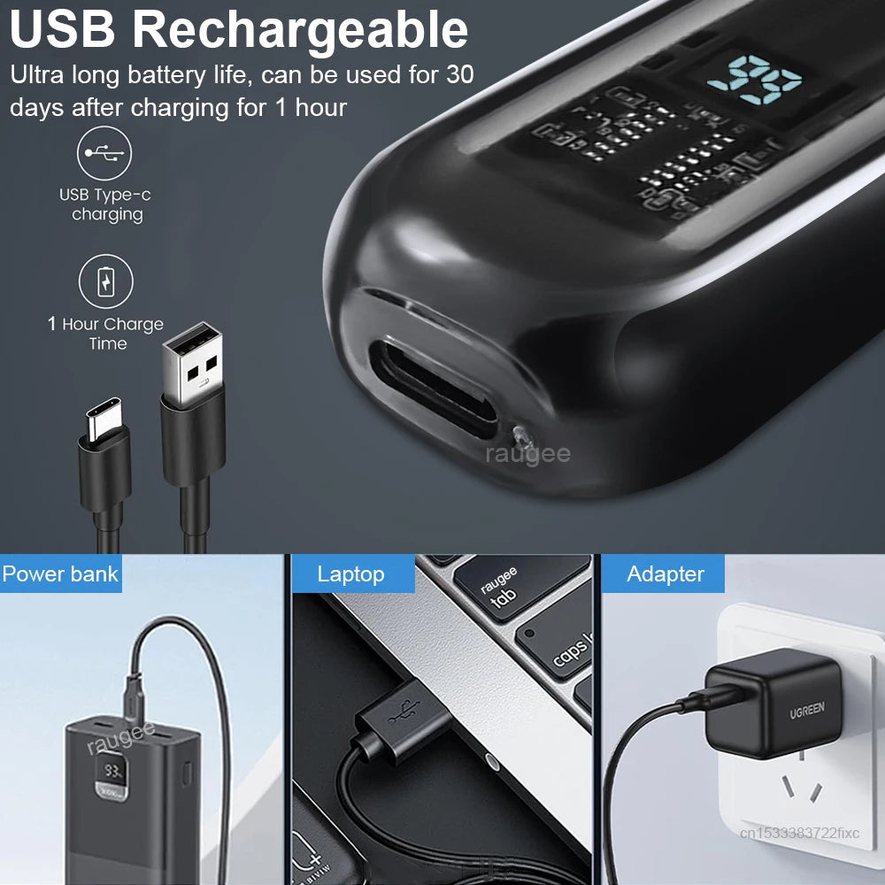 Rechargeable Electric Travel Nose Hair Trimmer