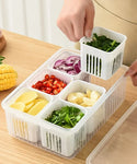 6 Grids Refrigerator Storage Box