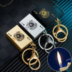 Mini Metal Inflatable Keychain Lighter