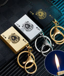 Mini Metal Inflatable Keychain Lighter
