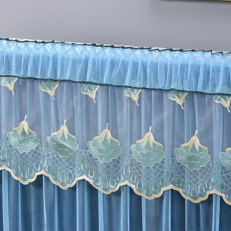 Multi-Size Lace Fabric TV Cover