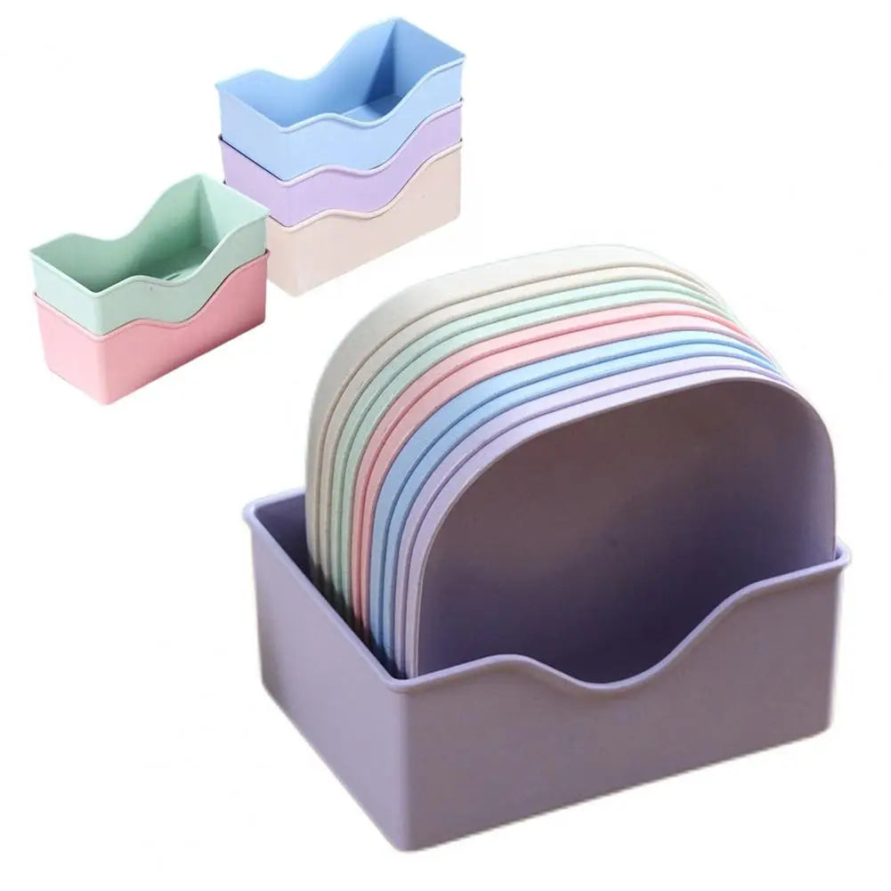 10 Pcs Multi-Usable Dining Bone Plate Set