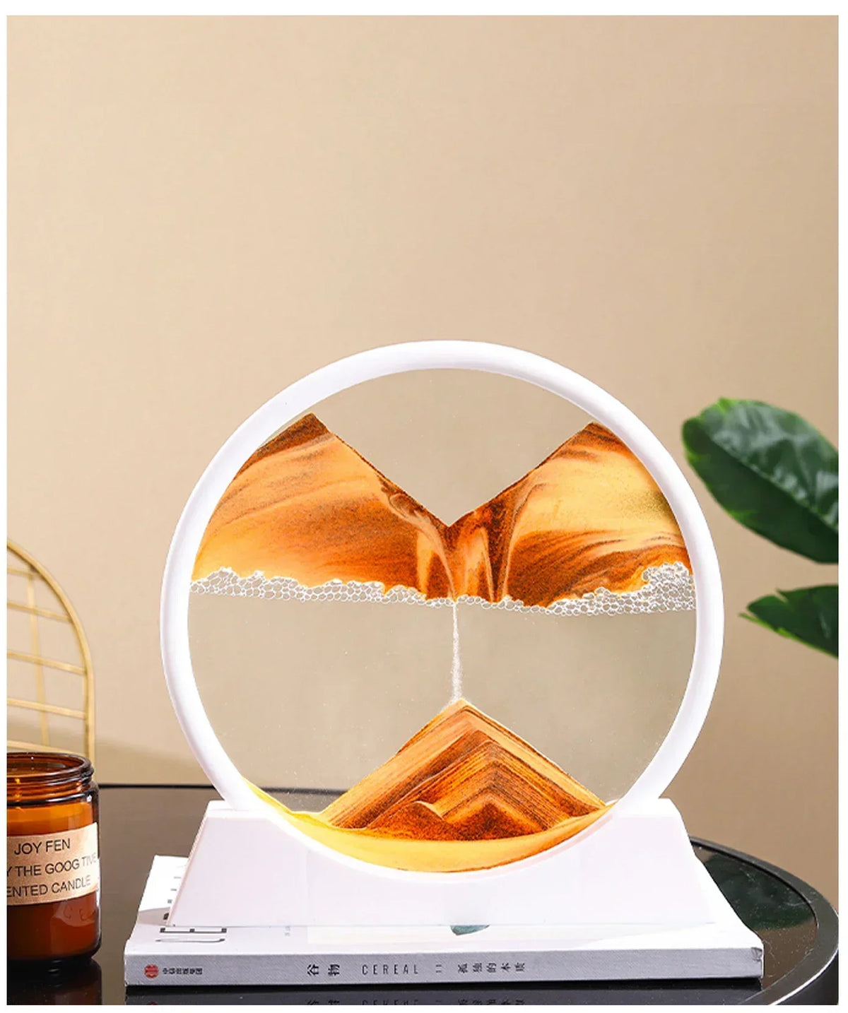 3D Dynamic Sandscape Hourglass Art Frame