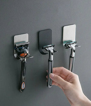 Multi-Functional Strong Adhesive Razor Holder (2 Pcs)