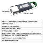 Mini Smart Waterproof Flashlight
