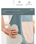 Kitchen Oil-Proof Hand Wiping Apron