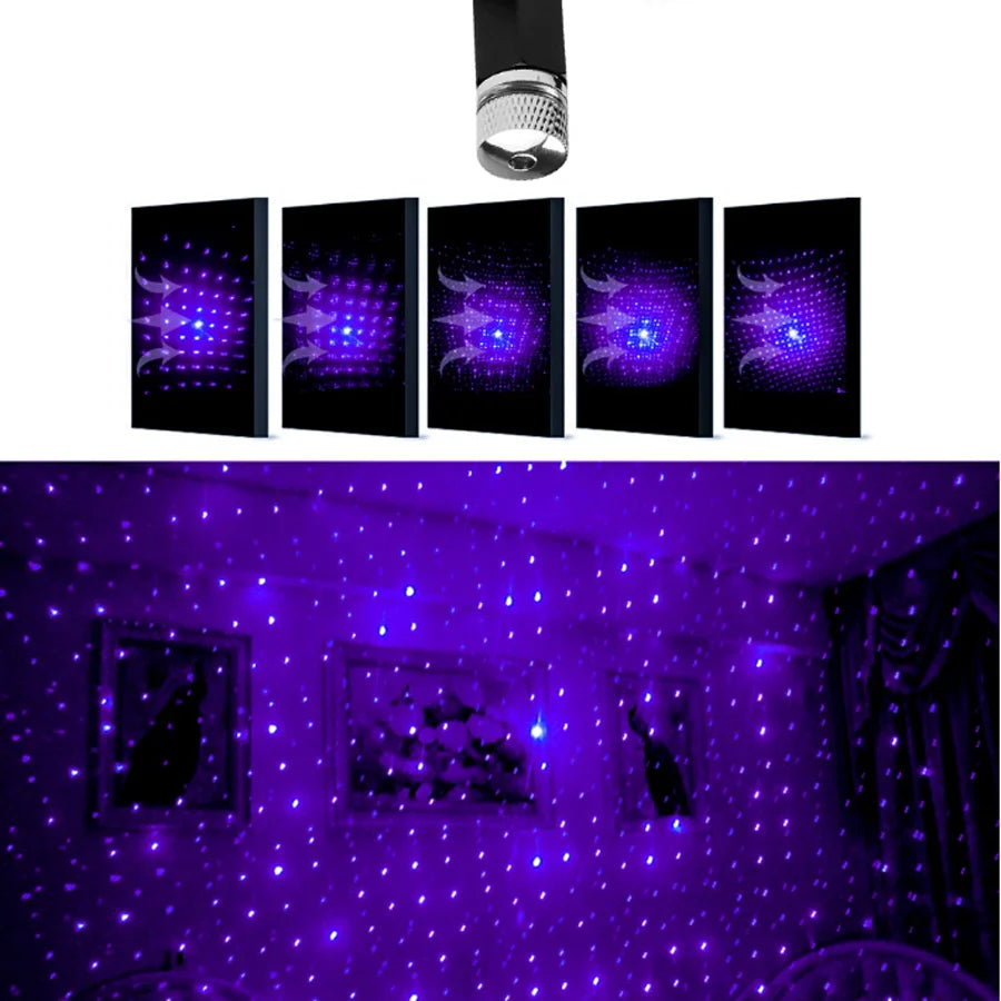 Mini USB Romantic Galaxy Night Light