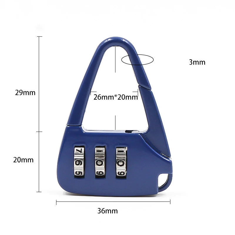Mini Light-Weight Travel Password Lock