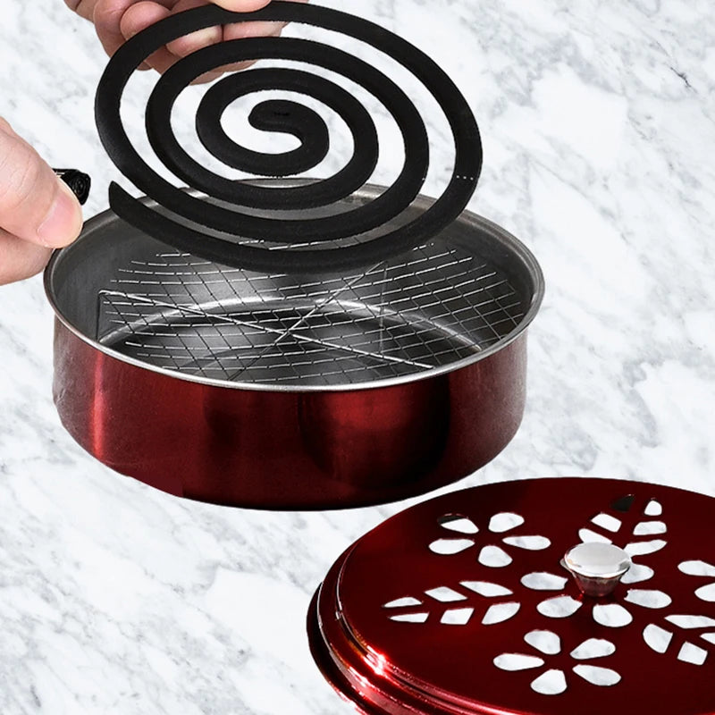 Anti-Fire Mosquito Coil Burner Box