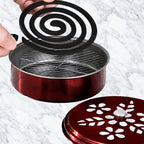 Anti-Fire Mosquito Coil Burner Box