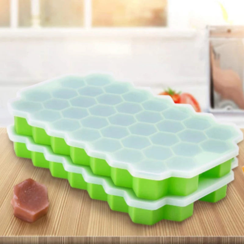 Honeycomb Silicone Ice Cube Tray