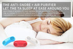 2-In-1 Anti Snoring Nose Clip
