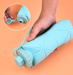 Silicone Folding Travel Water Bottle