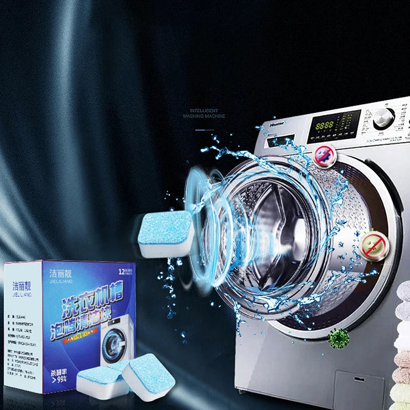 Washing Machine Tank Cleaner Tablet (12 Pcs)