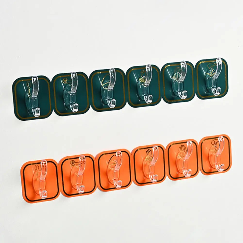 6 Layers Shelf Adhesive Wall Hook