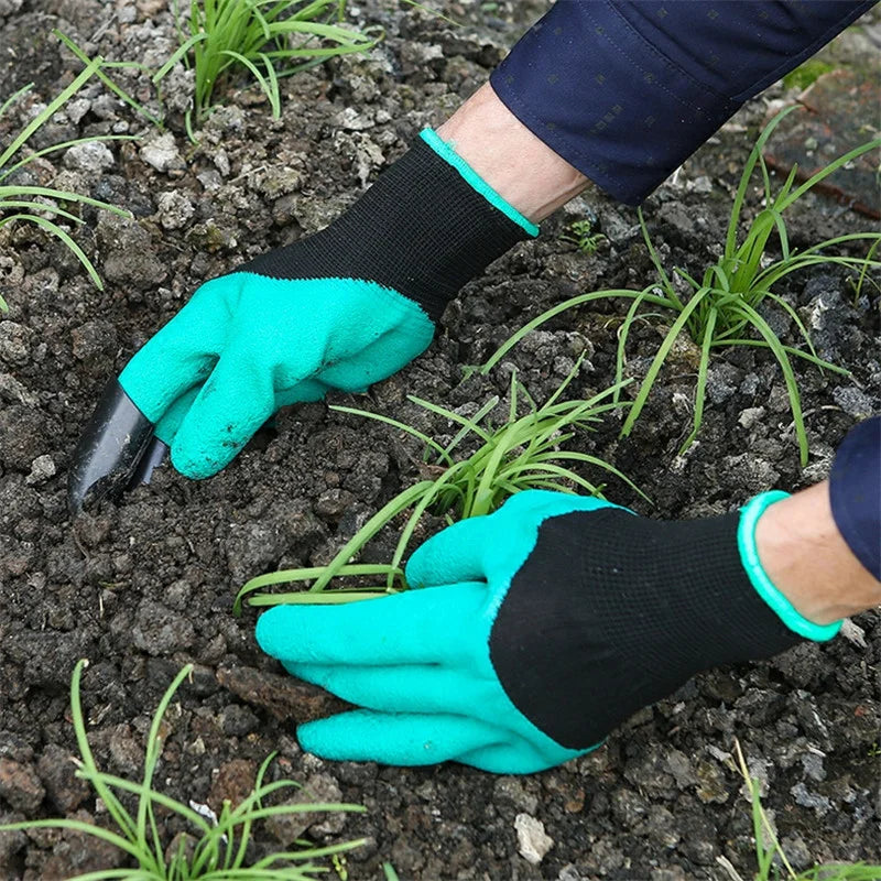 Garden Digging Gloves With Claws