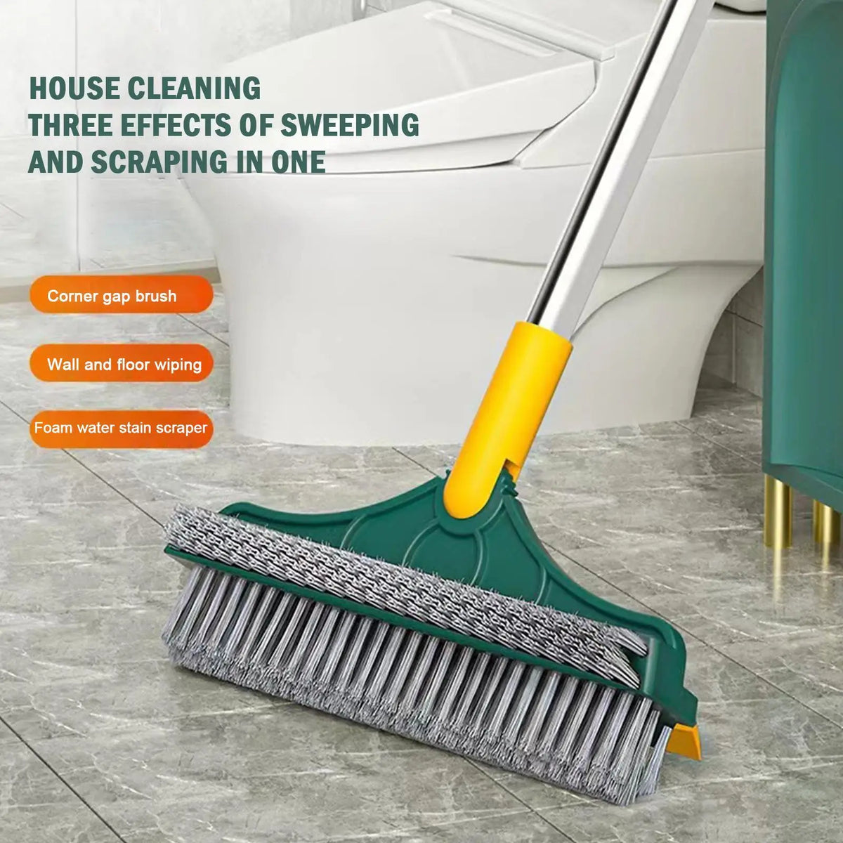 3 in 1 Magic Floor Scrubbing Brush