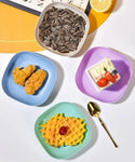 10 Pcs Multi-Usable Dining Bone Plate Set