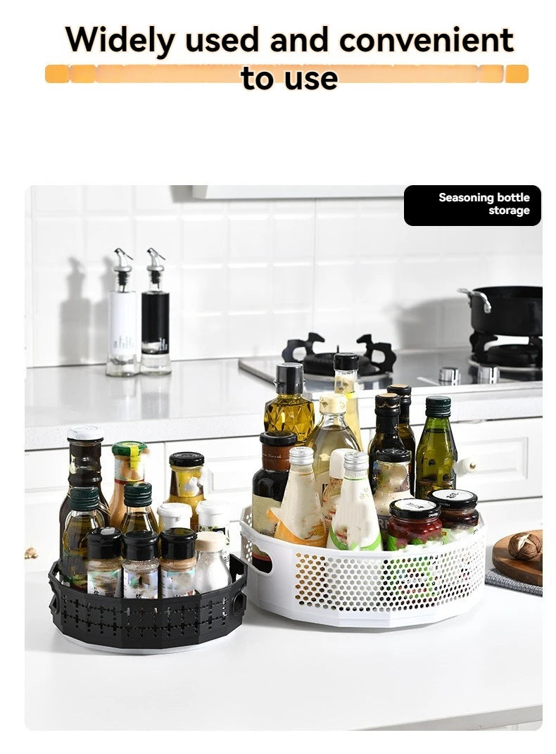 360° Rotating Multi-Usable Storage Tray