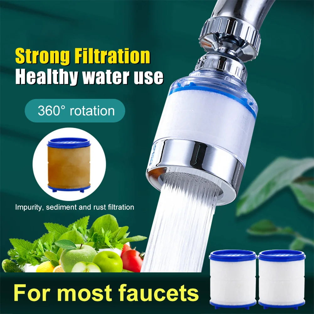 PP Cotton Rotatable Water Purifier Filter Tap