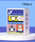 Lens & Screen Cleaning Wipes (100 Pcs)