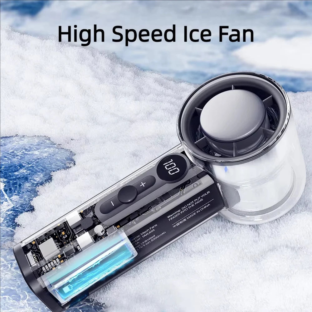 High-Speed Super Cool Handheld Turbo Fan