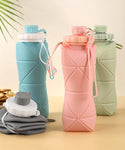 Silicone Folding Travel Water Bottle