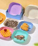 10 Pcs Multi-Usable Dining Bone Plate Set