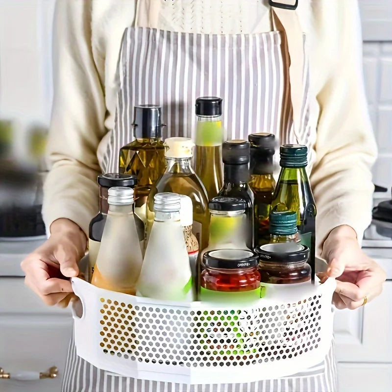 360° Rotating Multi-Usable Storage Tray