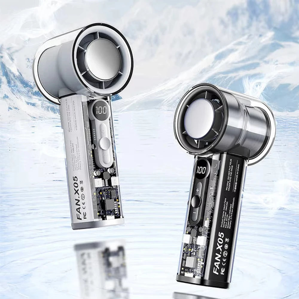 High-Speed Super Cool Handheld Turbo Fan