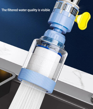 Rotatable Extender Tap Water Purifier