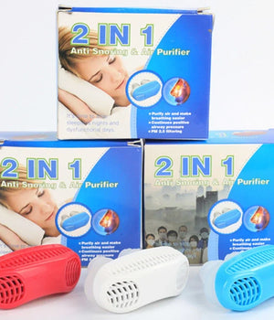 2-In-1 Anti Snoring Nose Clip