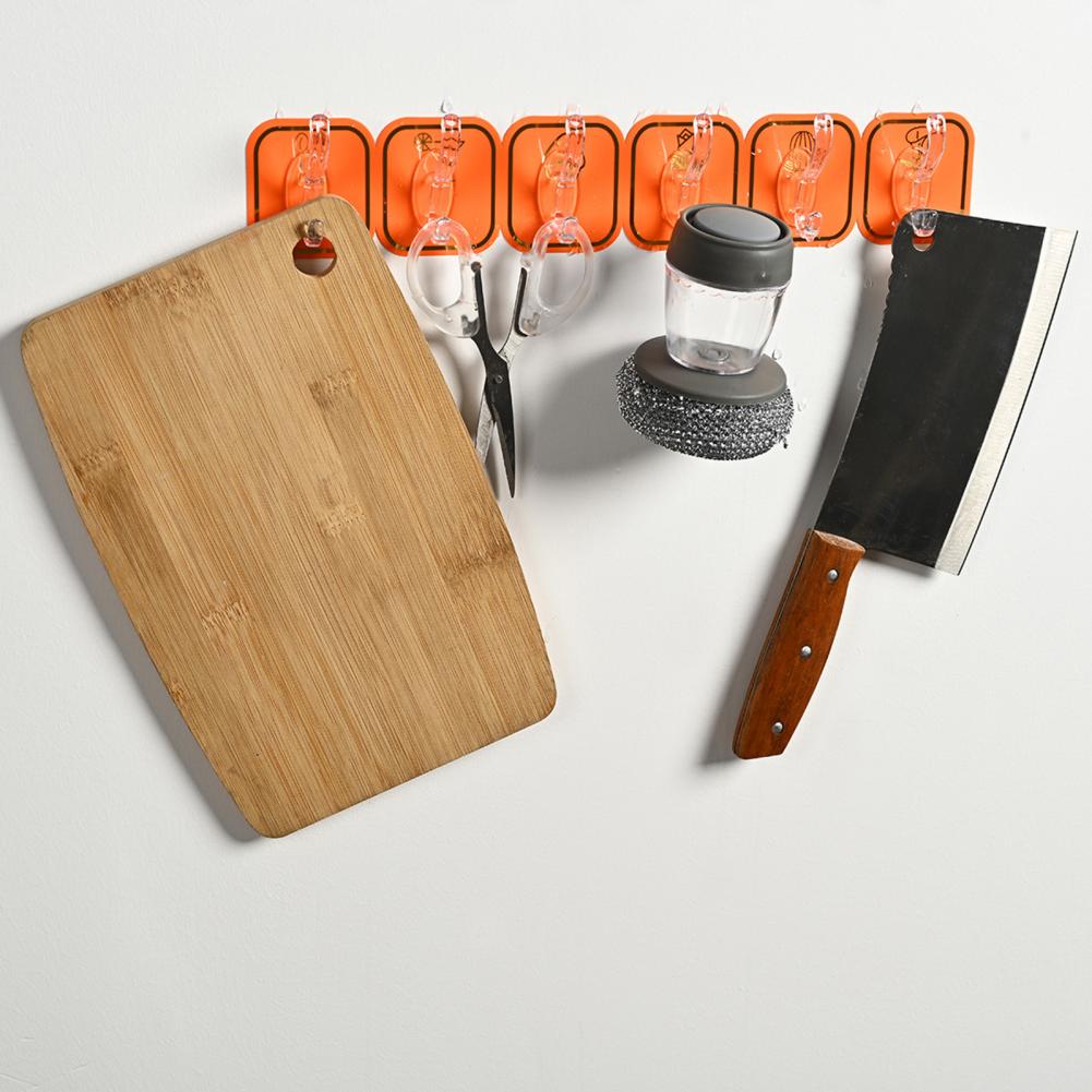 6 Layers Shelf Adhesive Wall Hook